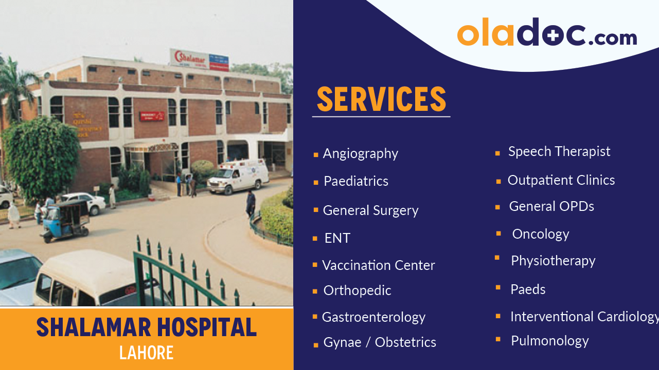 Services Offered by Shalamar Hospital Lahore